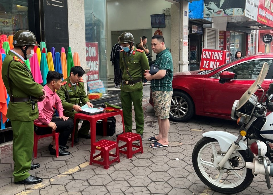 Cảnh sát trật tự: Chủ động nắm tình hình, giữ gìn trật tự công cộng, trật tự đô thị và trật tự đường hè